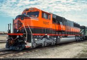 BNSF 9297 -2A SD60M at Clyde Yard Cicero IL 5-26-96 1200LR.jpg