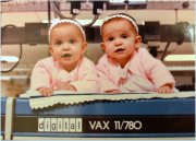 Stephie & Missy on VAX 780.jpg