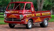 Little Red Wagon 1969 Dodge A100 Exhibition Wheel Stander .jpg