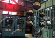 Big gauges - Old Power Plant Control Room Stock Photo.jpg