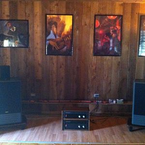 (2) D 150 and my Tannoy DMT 15 System II